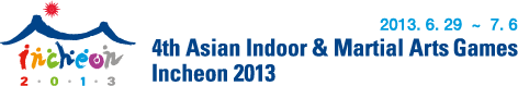 4th Asian Indoor & Martial Arts Games Incheon 2013